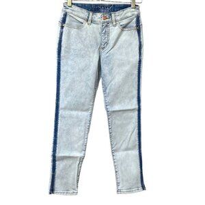 G by GIULIANA Skinny Jeans Size 0 Petite Laguna Light Wash Stretch Denim NWT QVC